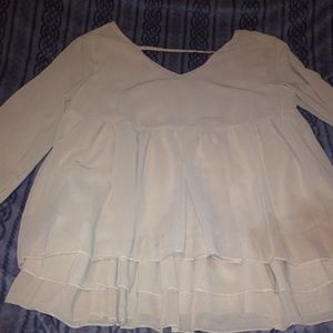 Brand New white Nylily shirt size medium